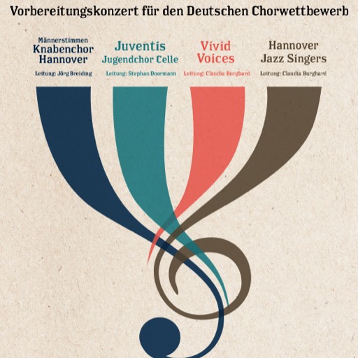 Vier Chöre, ein Konzert